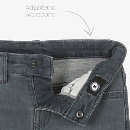 Mayoral-Серые джинсовые шорты для мальчиков | Childrensalon Outlet