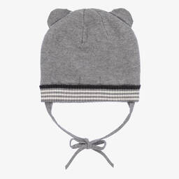 Mayoral-Серая вязаная шапка Лисичка | Childrensalon Outlet