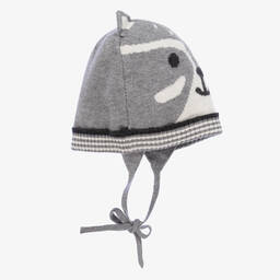 Mayoral-Серая вязаная шапка Лисичка | Childrensalon Outlet