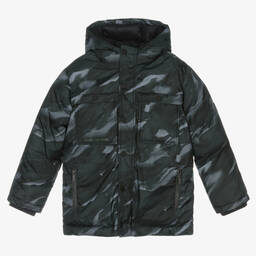 مايورال Nukutavake-معطف هودي لون رمادي داكن للأولاد | Childrensalon Outlet