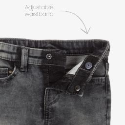 Mayoral-Boys Grey Jersey Jeans | Childrensalon Outlet
