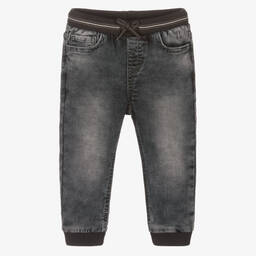 مايورال-جينز أطفال ولادي قطن مستدام لون رمادي | Childrensalon Outlet