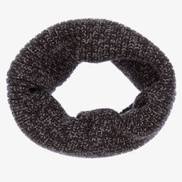 Mayoral-Boys Grey Knit Snood | Childrensalon Outlet