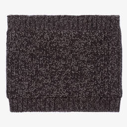 Mayoral-Boys Grey Knit Snood | Childrensalon Outlet