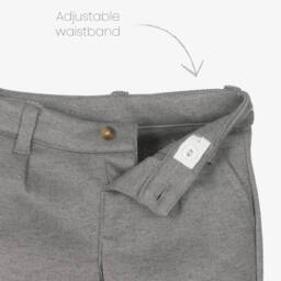 Mayoral-Boys Grey Knit Trouser Set | Childrensalon Outlet