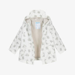 Mayoral-Boys Grey & White Dino Raincoat | Childrensalon Outlet