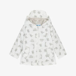 Mayoral-Boys Grey & White Dino Raincoat | Childrensalon Outlet