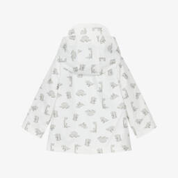Mayoral-Boys Grey & White Dino Raincoat | Childrensalon Outlet