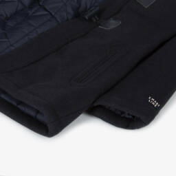 Mayoral-Boys Hooded Navy Toggle Coat | Childrensalon Outlet