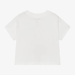 Mayoral-Boys Ivory Cotton Monkey T-Shirt | Childrensalon Outlet