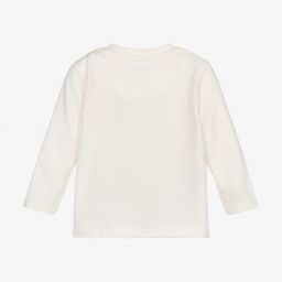 Mayoral-Boys Ivory Cotton Top | Childrensalon Outlet