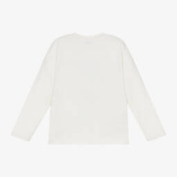 Mayoral-Boys Ivory Mountain Graphic Tee | Childrensalon Outlet