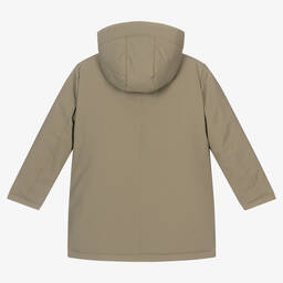 Mayoral Nukutavake-معطف هودي لون أخضر كاكي للأولاد | Childrensalon Outlet