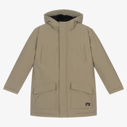 Mayoral Nukutavake-معطف هودي لون أخضر كاكي للأولاد | Childrensalon Outlet