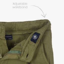 Mayoral Нукутаваке-Хлопковые шорты цвета хаки | Childrensalon Outlet