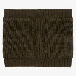 Mayoral-Зеленый вязаный снуд для мальчиков | Childrensalon Outlet