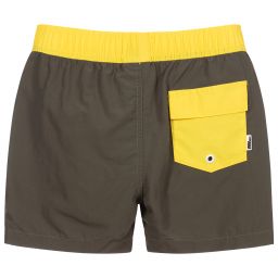 Mayoral Nukutavake-شورت سباحة لون أخضر كاكي للأولاد | Childrensalon Outlet