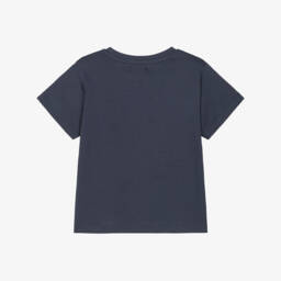 Mayoral-Boys Lenticular Jungle Navy Tee | Childrensalon Outlet