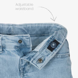 Mayoral-Boys Light Blue Denim Shorts | Childrensalon Outlet