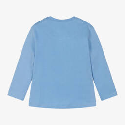 Mayoral-Boys Light Blue Lenticular Tee | Childrensalon Outlet