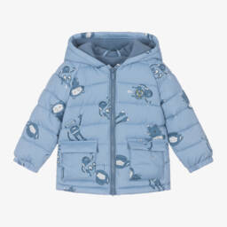Mayoral-Boys Light Blue Robot Jacket | Childrensalon Outlet