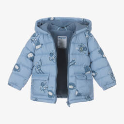 Mayoral-Boys Light Blue Robot Jacket | Childrensalon Outlet
