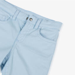 Mayoral-بنطلون تويل أزرق فاتح للأولاد | Childrensalon Outlet