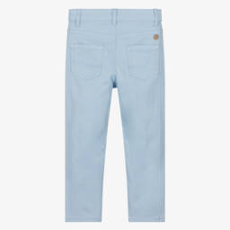 Mayoral-بنطلون تويل أزرق فاتح للأولاد | Childrensalon Outlet