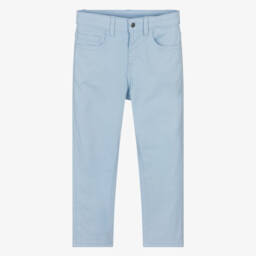 Mayoral-بنطلون تويل أزرق فاتح للأولاد | Childrensalon Outlet