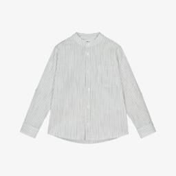 Mayoral-Boys Light & Dark Stripe Top | Childrensalon Outlet
