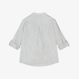 Mayoral-Boys Light & Dark Stripe Top | Childrensalon Outlet