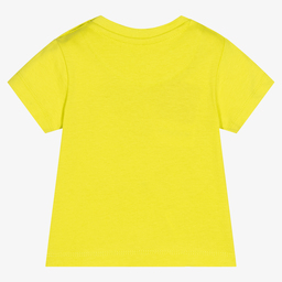 Mayoral-Хлопковая футболка цвета лайма для мальчиков | Childrensalon Outlet