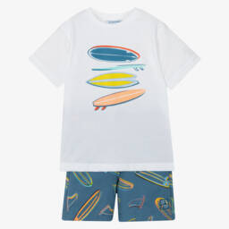 Mayoral-Морской хлопковый комплект для мальчиков | Childrensalon Outlet