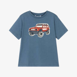 Mayoral-Футболка для мальчиков синий Adventure | Childrensalon Outlet