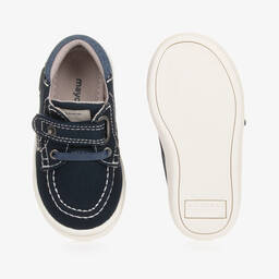 Mayoral-حذاء رياضي بشريط لاصق كانفاس لون كحلي للأولاد | Childrensalon Outlet