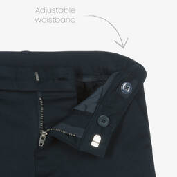 Mayoral Нукутаваке-Boys Navy Blue Chino Shorts | Childrensalon Outlet