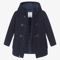 Mayoral-Синий дафлкот для мальчиков | Childrensalon Outlet