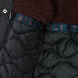 مايورال-معطف هودي لون كحلي للأولاد | Childrensalon Outlet