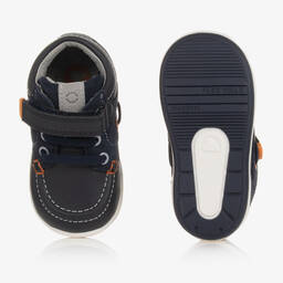 Mayoral-Синие кожаные кроссовки для мальчиков | Childrensalon Outlet