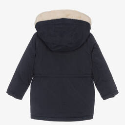 مايورال-Boys Navy Blue Parka | Childrensalon Outlet