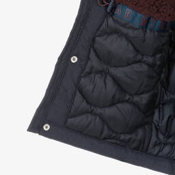 مايورال-Boys Navy Blue Parka | Childrensalon Outlet