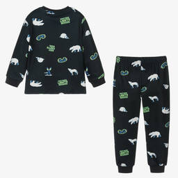 Mayoral-Синяя пижама с белыми медведями | Childrensalon Outlet