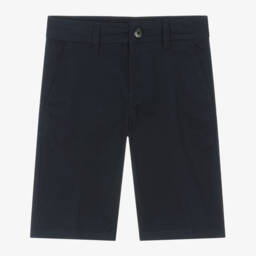 Mayoral Nukutavake-شورت شينو قطني أزرق داكن للأولاد | Childrensalon Outlet
