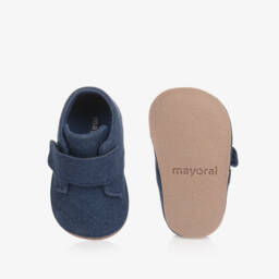 مايورال Newborn-حذاء أطفال ولادي لون كحلي لمرحلة قبل المشي | Childrensalon Outlet