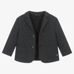 Mayoral-Boys Navy Jersey Jacket | Childrensalon Outlet