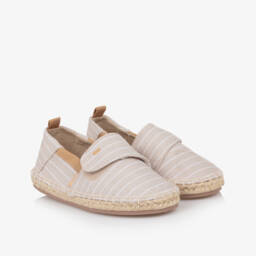 مايورال-إسبادريل كتان بلون محايد للأولاد | Childrensalon Outlet