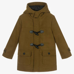 Boys grey outlet duffle coat