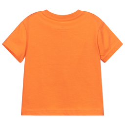 مايورال-تيشيرت أطفال ولادي قطن جيرسي لون برتقالي | Childrensalon Outlet