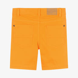 مايورال-شورت قطن مستدام لون برتقالي للأولاد | Childrensalon Outlet