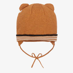 Mayoral-Оранжевая вязаная шапка Лисичка | Childrensalon Outlet